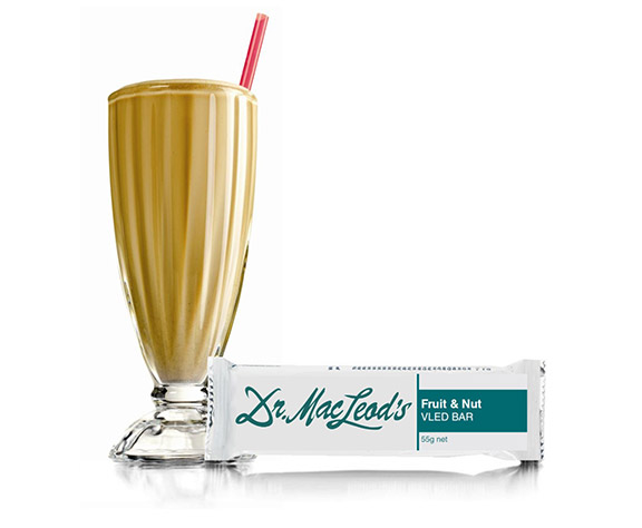 Dr. Macleod's shake and VLED weight loss bar