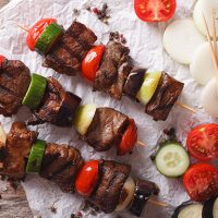 Steak-Kebabs